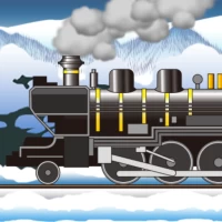 Steam locomotive choo-choo