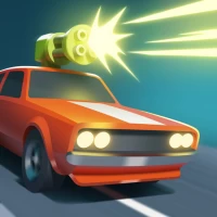 No Brakes: Car Shooting Games!