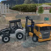 Backhoe Loader Truck Simulator
